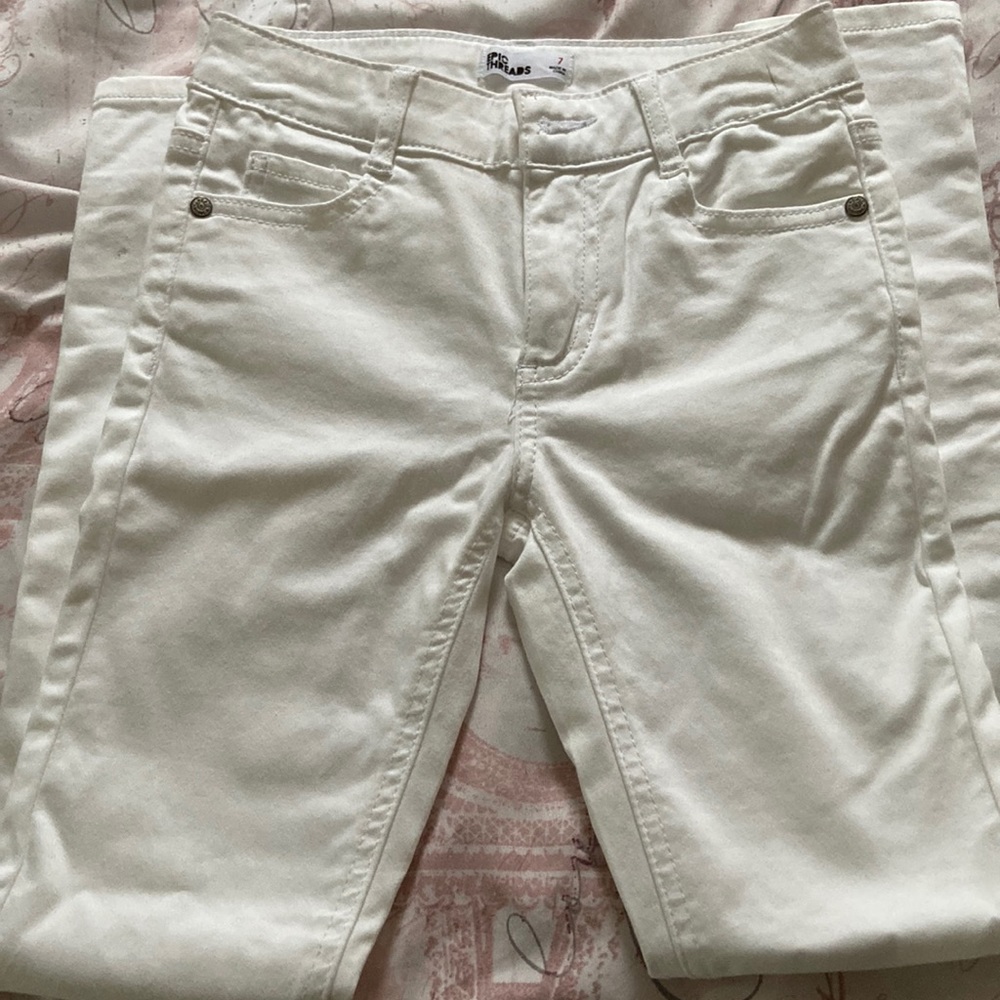 Epic Threads, 7 Girls, pure white jeans